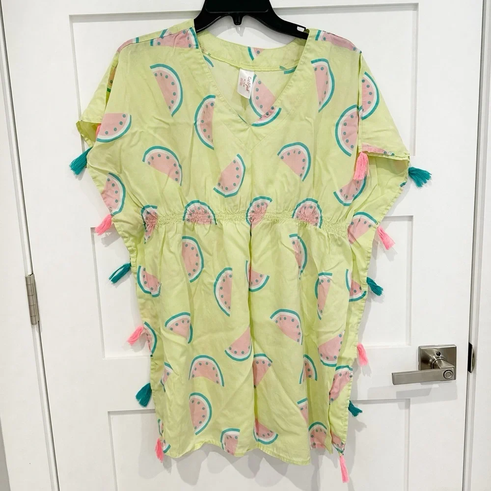 Cat & Jack Watermelon Swim Cover Up - Picture 1 of 6